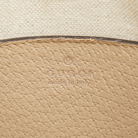 Pre-Loved Gucci Mini GG Supreme Horsebit 1955 Satchel - Picture 6 of 10